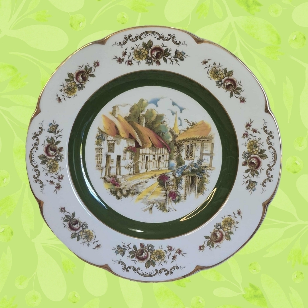 WOOD & SONS Vintage Ascot Ironstone Plate